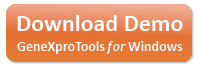Download a free trial of GeneXproTools