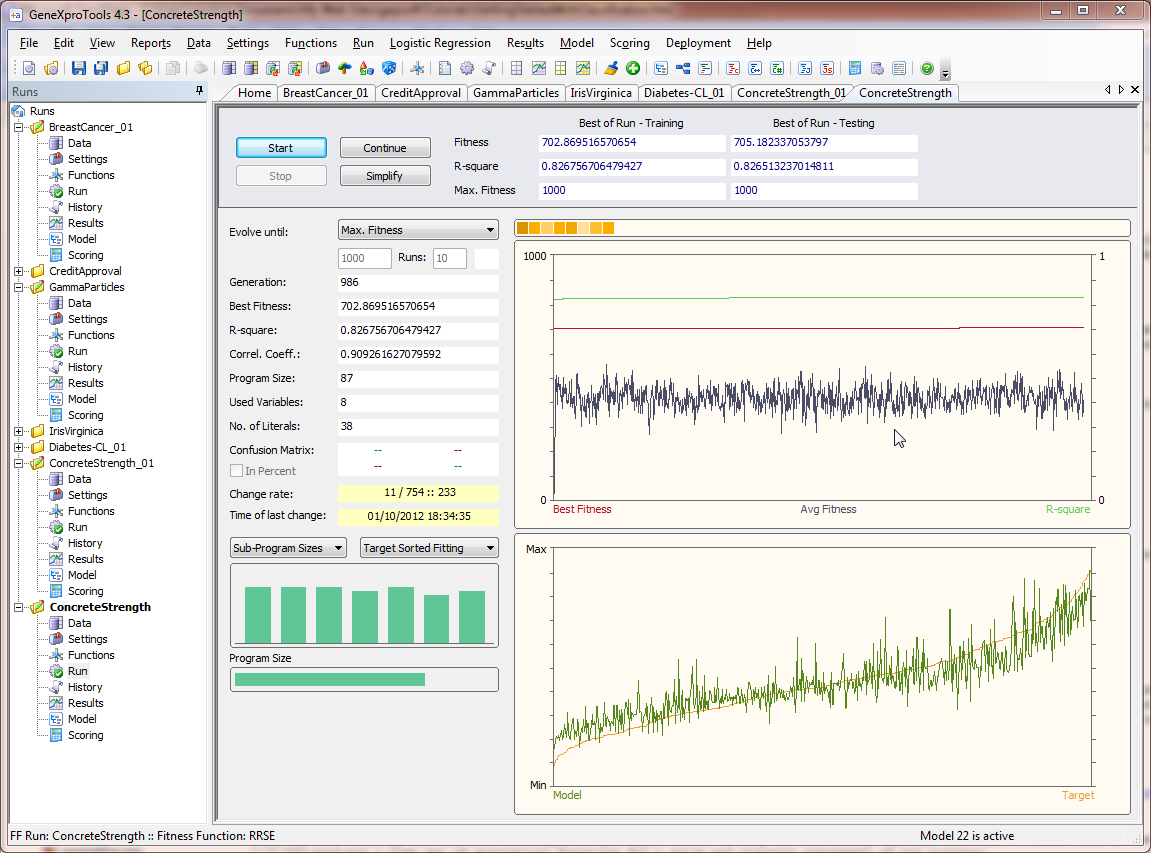 Run Panel - Designing Nonlinear Models